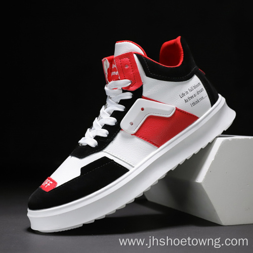 spring Men's shoes high top outdoor sports shoes